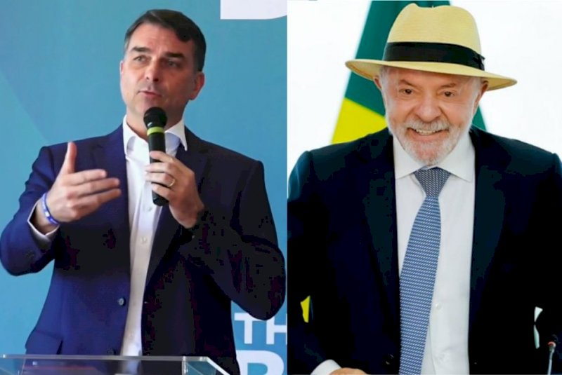 Quaest em São Paulo: Flávio Bolsonaro tem 34% e Lula 30% das intenções de voto no estado no 1° turno