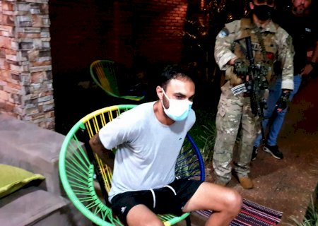Traficante brasileiro ligado ao Comando Vermelho é preso no Paraguai