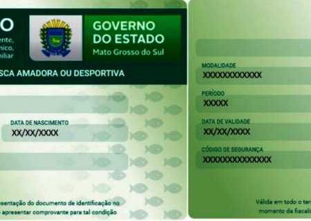 Autorização de Pesca, em formato digital, já é realidade no MS
