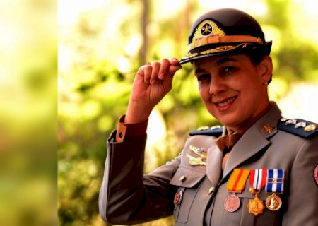 No mesmo quartel onde serviu, Marlise &eacute; a 1&ordf; comandante de MS