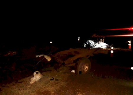 Caminhonete de Itaporã se envolve em acidente com vítima fatal 