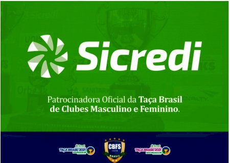 Sicredi é patrocinador oficial da Taça Brasil Sicredi de Futsal que acontecerá em Dourados