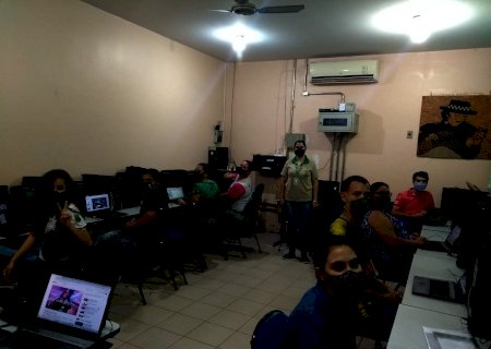 Sindicato Rural de Itaporã juntamente com SENAR/MS e em pareceria com a Escola Princesa Izabel realiza o curso Informática Básica