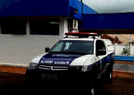 Após denúncia jovem que estava com espingarda no meio da rua é encaminhado a Delegacia de Itaporã