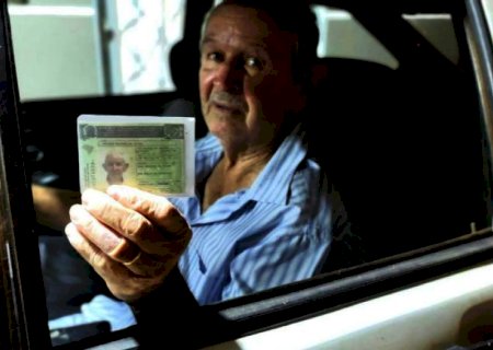 Motorista de 79 anos é o mais idoso do Estado a ter a primeira habilitação em MS