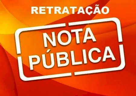 Jovem Douradinense faz retratação pública por ter feito publicação ofensiva.