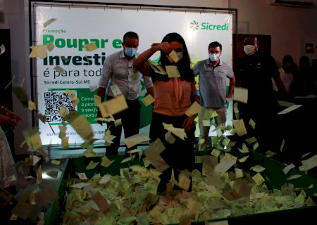 Sicredi Centro-Sul MS realiza último sorteio da promoção “Poupar e Investir é para Todos”
