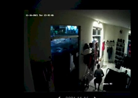 Guarda Noturno de Itaporã flagra ação de meliante e impede furto (Vídeo)