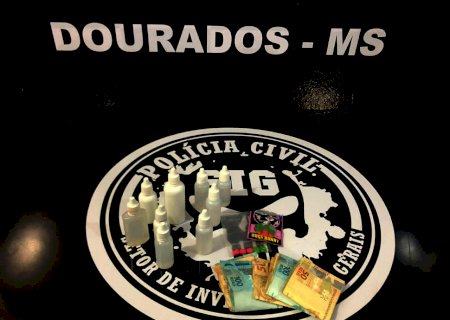 Três são presos vendendo comprimidos de ecstasy e 'loló' em festa 'rave' em Dourados