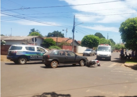 Acidente de trânsito é registrado na manhã deste sábado em Itaporã
