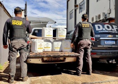 Casal é preso pelo DOF transportando mais de R$ 400 mil em agrotóxico contrabandeado
