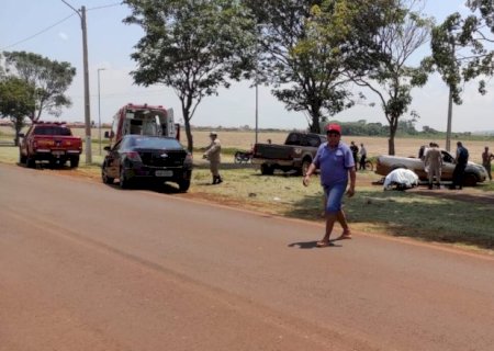 Colisão entre caminhonete e carro deixa vítima fatal em Rio Brilhante