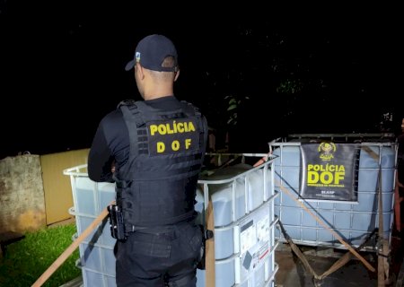 Dois mil litros de agrotóxicos foram apreendidos pelo DOF (Vídeo)