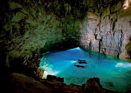 Capital do ecoturismo, Bonito (MS) inaugura nova gruta com 70 metros de profundidade