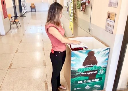 Agronomia e Produção Agrícola realizam Campanha do Agasalho 