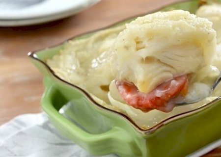 Receita deliciosa de bacalhau cremoso para celebrar a Páscoa