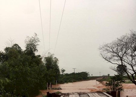 Chuva que caiu no município de Itaporã ultrapassa 130mm