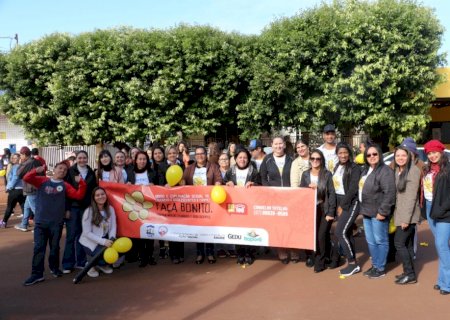 Evento em Frente ao Paço Municipal de Itaporã marca o Dia Nacional de Combate ao Abuso e Exploração Sexual de Crianças e Adolescentes