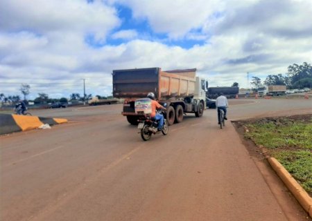 Marçal cobra segurança para ciclistas e pedestres durante obras no Trevo do DOF