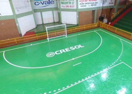 Parceria Cresol/Prefeitura de Itaporã promove melhorias no Ginásio de Esportes