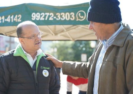 Comerciante encontra Barbosinha: “Vice de Dourados é um privilégio
