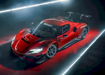 Ferrari 296 GT3 de 608 cv é revelada: conheça