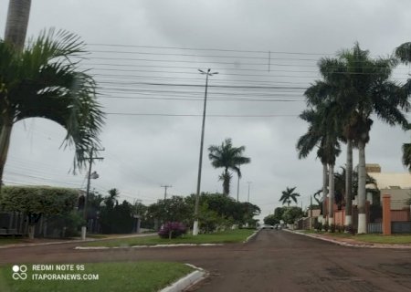 Frente fria se despede e semana começa com máxima de 36ºC em MS