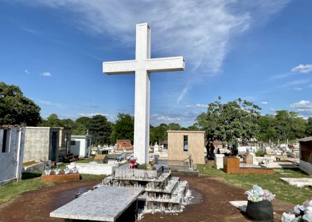 Folgados aproveitam a madrugada para furtar cemitério de Jardim