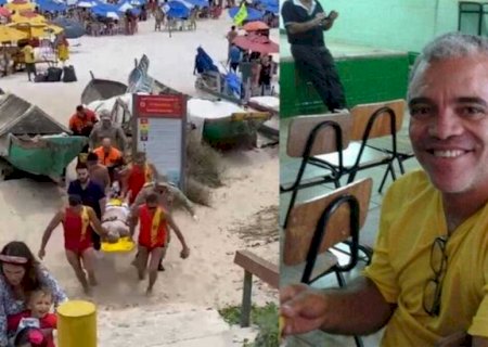 Professor de vôlei em MS morre após quebrar o pescoço durante mergulho no RJ