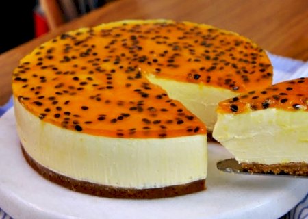 Receita facílima de torta de maracujá é uma verdadeira tentação
