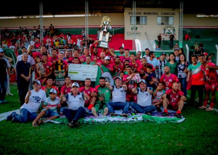 Caarapó vence em casa e conquista o título da Copa Assomasul