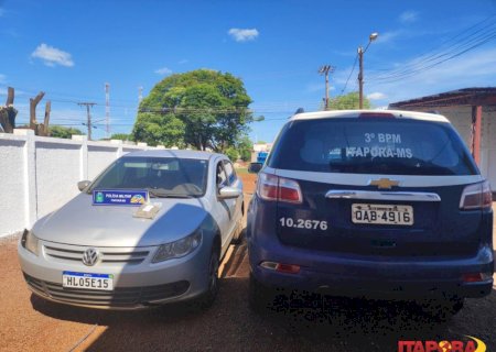 PM de Itaporã apreende “Voyage ” abandonado com maconha 