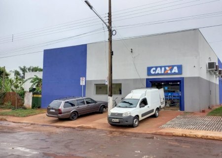Caixa Econômica de Itaporã esta ultimando preparativos para a inauguração