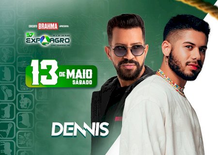 Zé Felipe e Dennis DJ são as atrações da Expoagro neste sábado