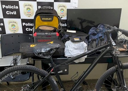 Polícia Civil recupera mais de R$ 20 mil em produtos furtados em Itaporã (Fotos)