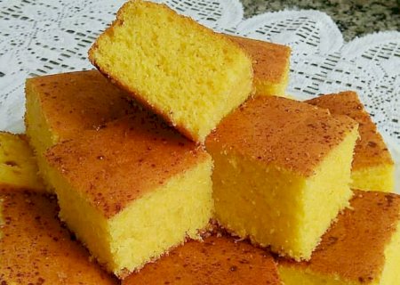 Receita clássica de bolo de milho verde
