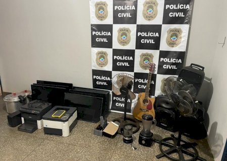 Polícia Civil identifica responsáveis por furto ocorrido em escola de Douradina
