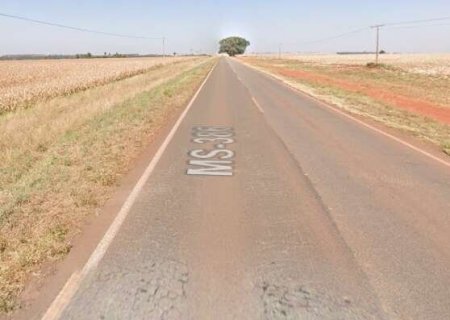Ciclista morre ap&oacute;s ser atropelado na MS-386 e condutor foge