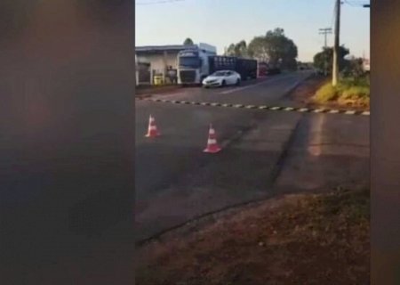 Menino de 7 anos morre atropelado por carreta no MS (vídeo)