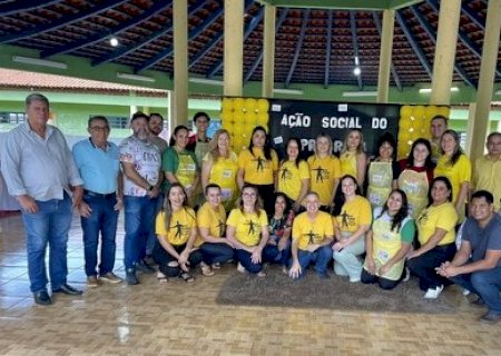 Secretaria Municipal de Assistência Social através do Programa Bolsa Família realiza Ação Social na Aldeia Lagoa Rica.