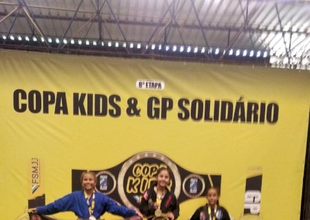 Itaporã: Ana Clara e Arthur Pedroso se destacam na Etapa 8 da Copa Kids em Campo Grande(vídeo)