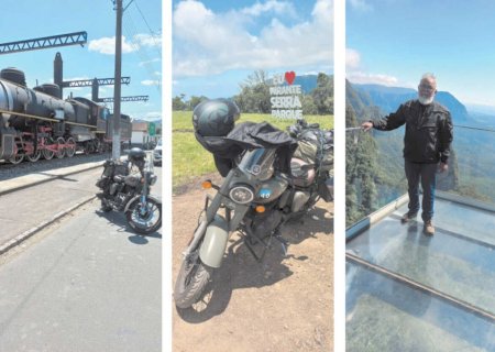 Motociclista de Campo Grande roda quatro mil quilômetros em três estados brasileiros