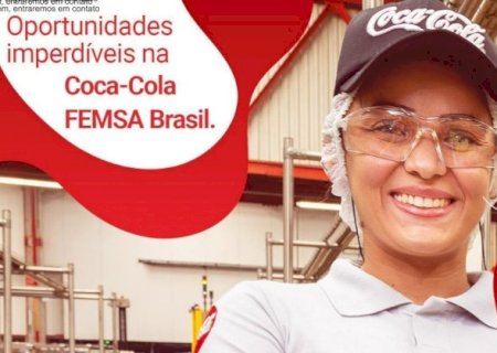 Oportunidade de emprego na Coca-Cola FEMSA em Itaporã