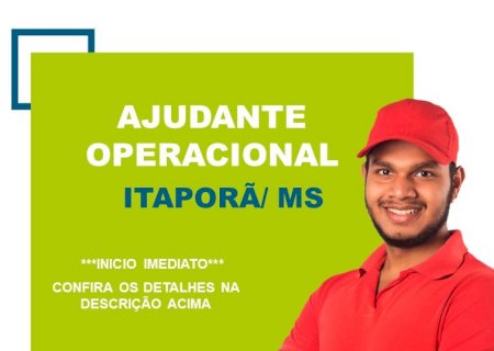 Oportunidade de Emprego: Ajudante Operacional Temporário na Coca Cola Femsa em Itaporã