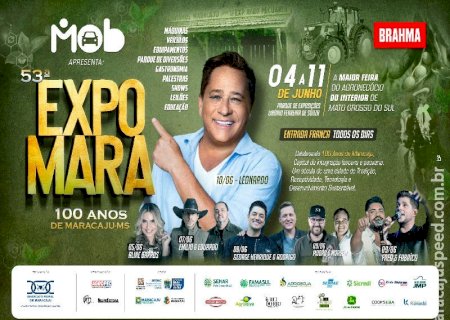 Sindicato Rural de Maracaju lança oficialmente a 53ª Expomara, de 04 a 11 de junho