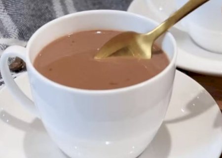 Chocolate quente super cremoso