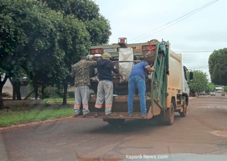 Itaporã: Coleta de Lixo Normal Nesta Sexta-feira (31)