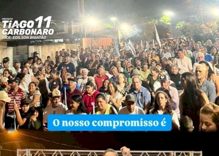 Itaporã: No Copacabana Tiago Carbonaro assume compromisso de Construir Creche e investir na infraestrutura que atende mais dois bairros adjacentes (Vídeo)