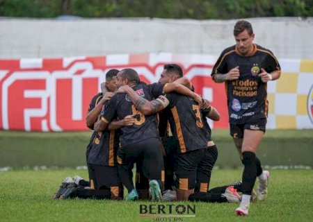 Em jogo realizado no estádio chavinha Sete de Setembro vence Águia Negra e 'embola' briga pelo acesso