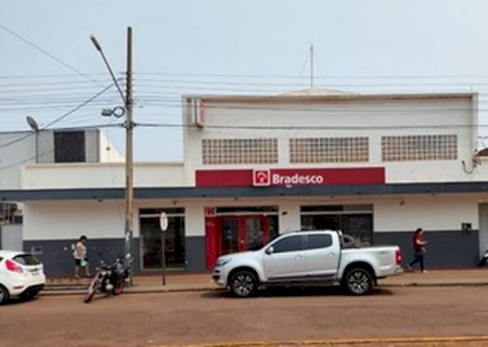 Itaporã fica sem Agência do Bradesco a partir desta sexta-feira (18)